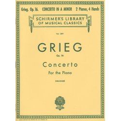 Edvard Grieg: Piano Concerto In A Minor Op.16 (Two Pianos)