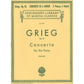 Edvard Grieg: Piano Concerto In A Minor Op.16 (Two Pianos)