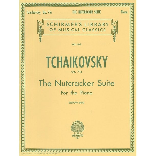 Tchaikovsky: Nutcracker Suite Op.71a (Piano Solo)