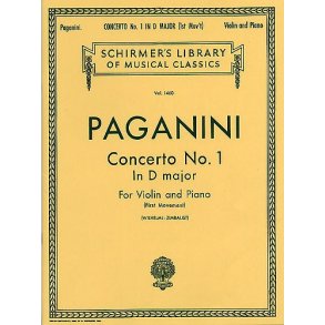 Niccolo Paganini: Violin Concerto No.1 In D First Movement (Violin/Piano)