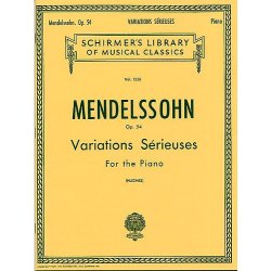 Felix Mendelssohn: Variations Serieuses Op.54