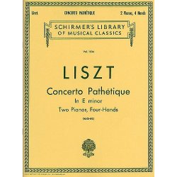 Franz Liszt: Concerto Pathetique In E Minor (2 Pianos)