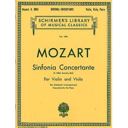 W.A. Mozart: Sinfonia Concertante (Score/Parts)
