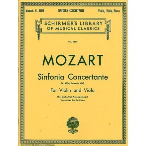 W.A. Mozart: Sinfonia Concertante (Score/Parts)