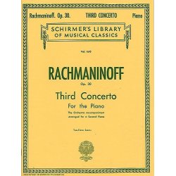 Sergei Rachmaninov: Piano Concerto No.3 Op.30 (2 Piano Score)