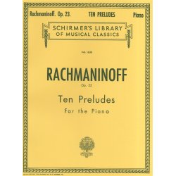 Sergei Rachmaninov: Ten Preludes For Piano Op.23