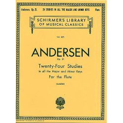 Joachim Andersen: Twenty-Four Studies For Flute Op.21