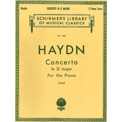 Franz Joseph Haydn: Piano Concerto In D (2 Piano Score)