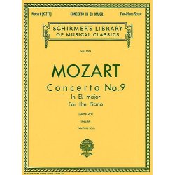 W.A. Mozart: Piano Concerto No. 9 In E Flat K.271 (Two Piano Score)