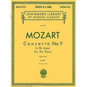 W.A. Mozart: Piano Concerto No. 9 In E Flat K.271 (Two Piano Score)