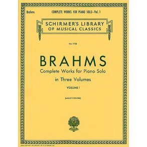 Johannes Brahms: Complete Works For Piano Solo Volume 1