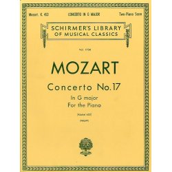 W.A. Mozart: Piano Concerto No.17 In G K.453 (2 Piano Score)