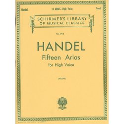 George Frideric Handel: 15 Arias For High Voice