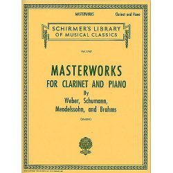Masterworks For Clarinet And Piano