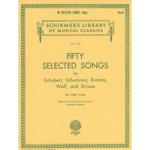 50 Selected Songs (High Voice)