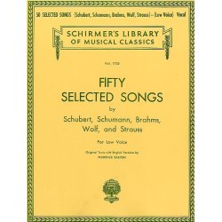 50 Selected Songs (Low Voice)