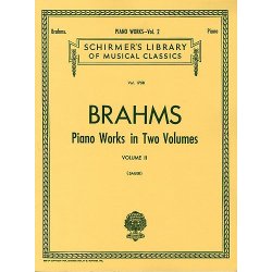 Johannes Brahms: Piano Works Volume 2 (Sauer)