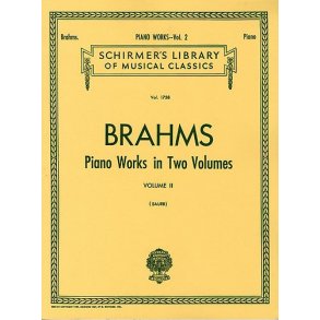 Johannes Brahms: Piano Works Volume 2 (Sauer)