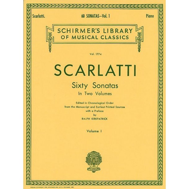 Domenico Scarlatti: Sixty Sonatas - Volume One