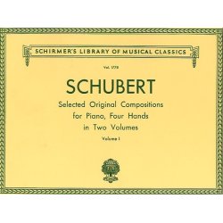 Franz Schubert: Selected Original Compositions For Piano Duet Volume I