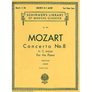 W.A. Mozart: Piano Concerto No.8 In C K.246 (2 Piano Score)