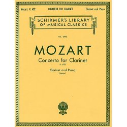 W.A. Mozart: Clarinet Concerto K.622 (Clarinet/Piano)