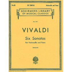 Antonio Vivaldi: Six Sonatas For Cello