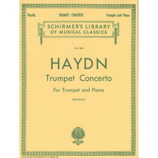 Franz Joseph Haydn: Trumpet Concerto (Trumpet/Piano)