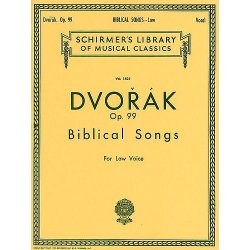 Antonin Dvorak: Biblical Songs Op.99 (Low Voice)