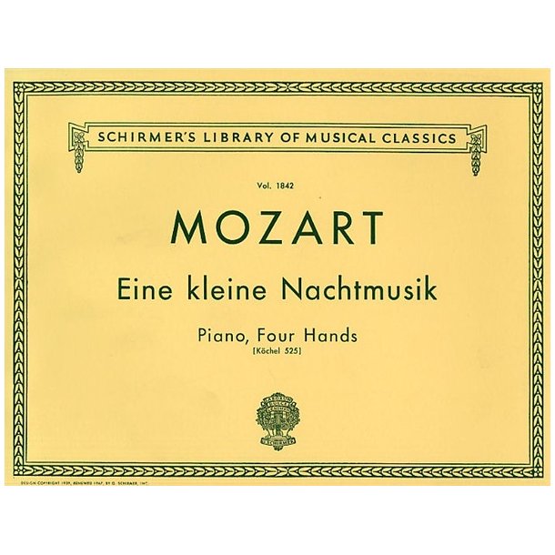 Wolfgang Amadeus Mozart: Eine Kleine Nachtmusik (Piano Duet)