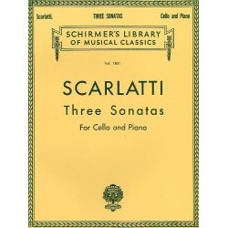 Alessandro Scarlatti: Three Sonatas For Cello And Piano