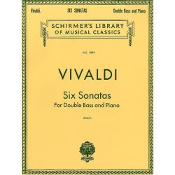 Antonio Vivaldi: Six Sonatas For Double Bass And Piano