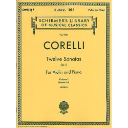 Arcangelo Corelli: Twelve Violin Sonatas Op.5 Vol.1 - No. 1-6