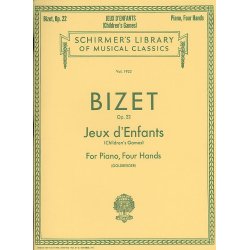 Georges Bizet: Jeux D'Enfants Op.22 (Piano Duet)