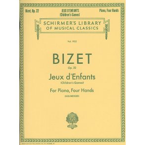 Georges Bizet: Jeux D'Enfants Op.22 (Piano Duet)