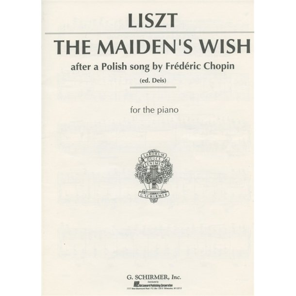 Frederic Chopin: Maiden's Wish
