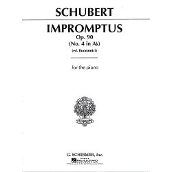 Franz Schubert: Impromptu In A Flat Op.90 No.4
