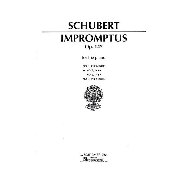 Franz Schubert: Impromptus Op.142 No.2 In A Flat