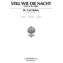 Carl Bohm: Calm As The Night (Still Wie Die Nacht)