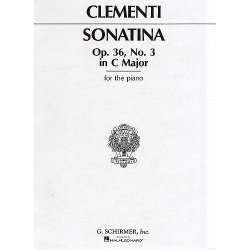 Muzio Clementi: Sonatina In C Major Op.36 No.3