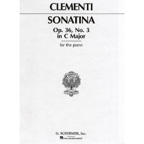 Muzio Clementi: Sonatina In C Major Op.36 No.3
