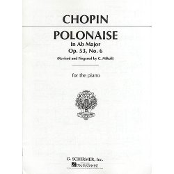 Frederic Chopin: Polonaise In A Flat Major Op.53 No.6
