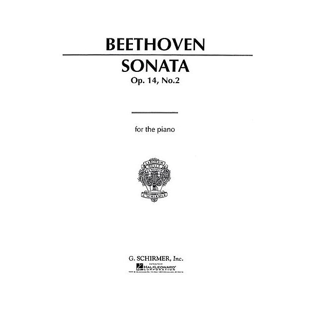 Beethoven: Piano Sonata In G Major Op.14 No.2