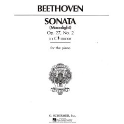 Beethoven: Piano Sonata In C Sharp Minor Op.27 No. 2 'Moonlight'