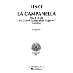 Franz Liszt: La Campanella (No.3 From 'Six Etudes After Paganini')