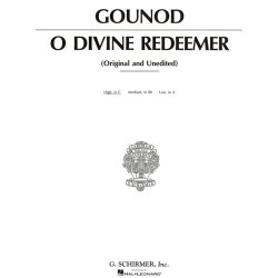 Charles Gounod: O Divine Redeemer (High Voice)