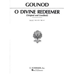 Charles Gounod: O Divine Redeemer (Low Voice)