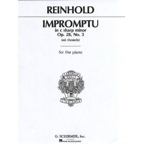 Hugo Reinhold: Impromptu In C Sharp Minor Op.28 No.3