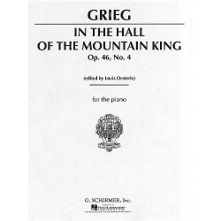 Edvard Grieg: In The Hall Of The Mountain King Op.46, No.4 (Piano Solo)