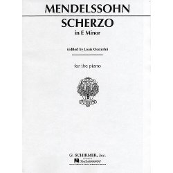 Felix Mendelssohn: Scherzo In E Minor Op.16 No.2